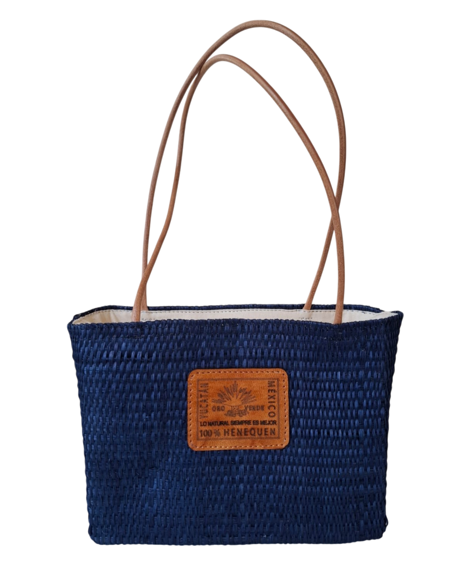 Bolsa Chica de Henequén con Asa de Piel – TSEEBAL: Tienda de