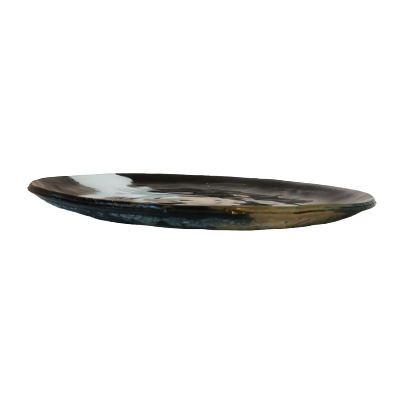 marbled plate
