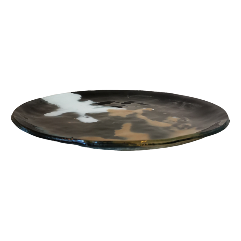 marbled plate