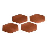 Portavasos hexagonal