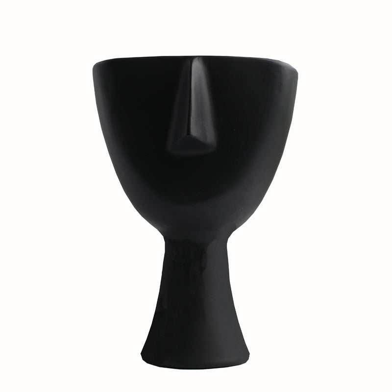 VASE MUSE BLACK