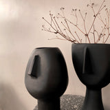 VASE MUSE BLACK